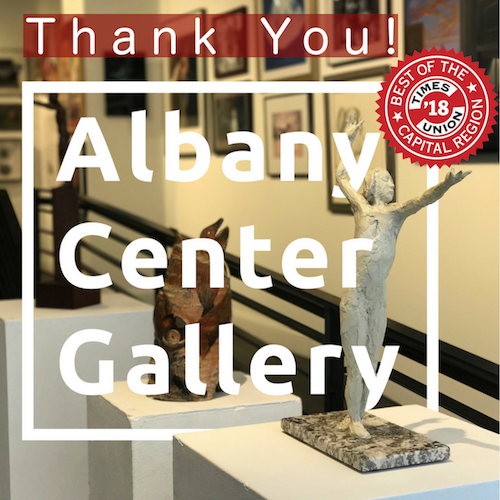 Times Union "BEST OF" Award 2018 Albany Center Gallery