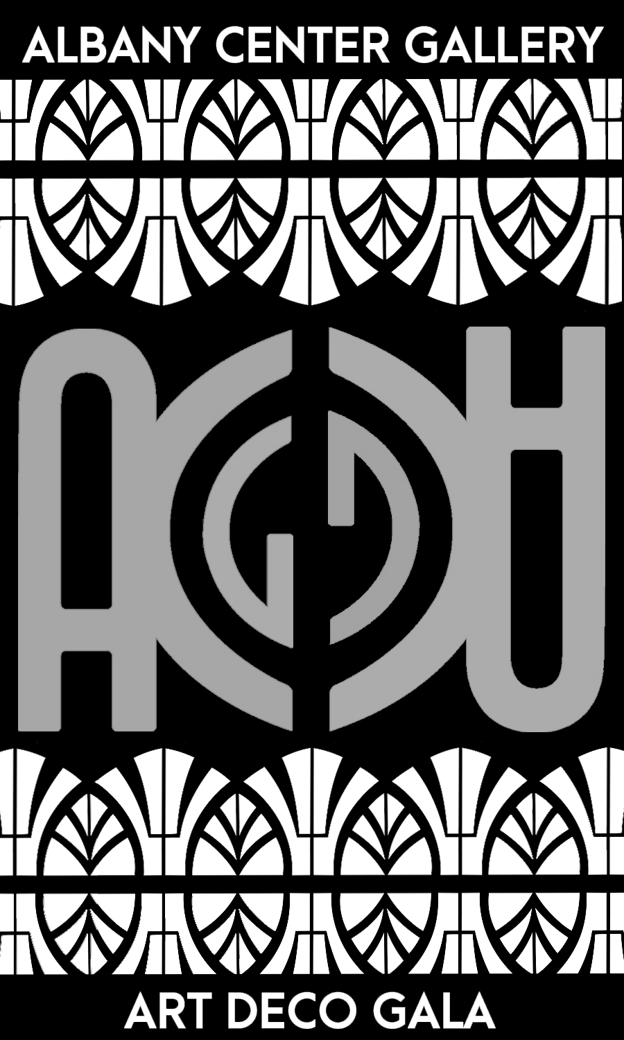 Art Deco gala logo