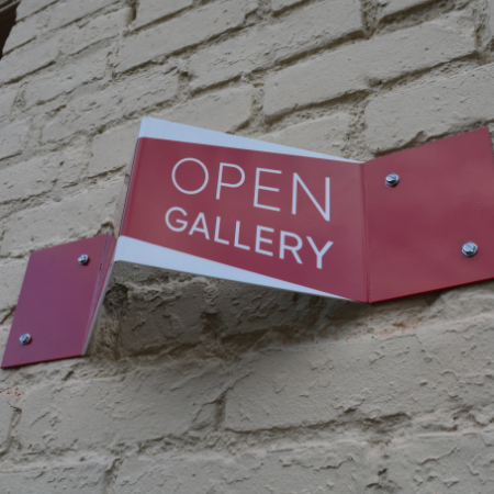 Open Gallery sign.