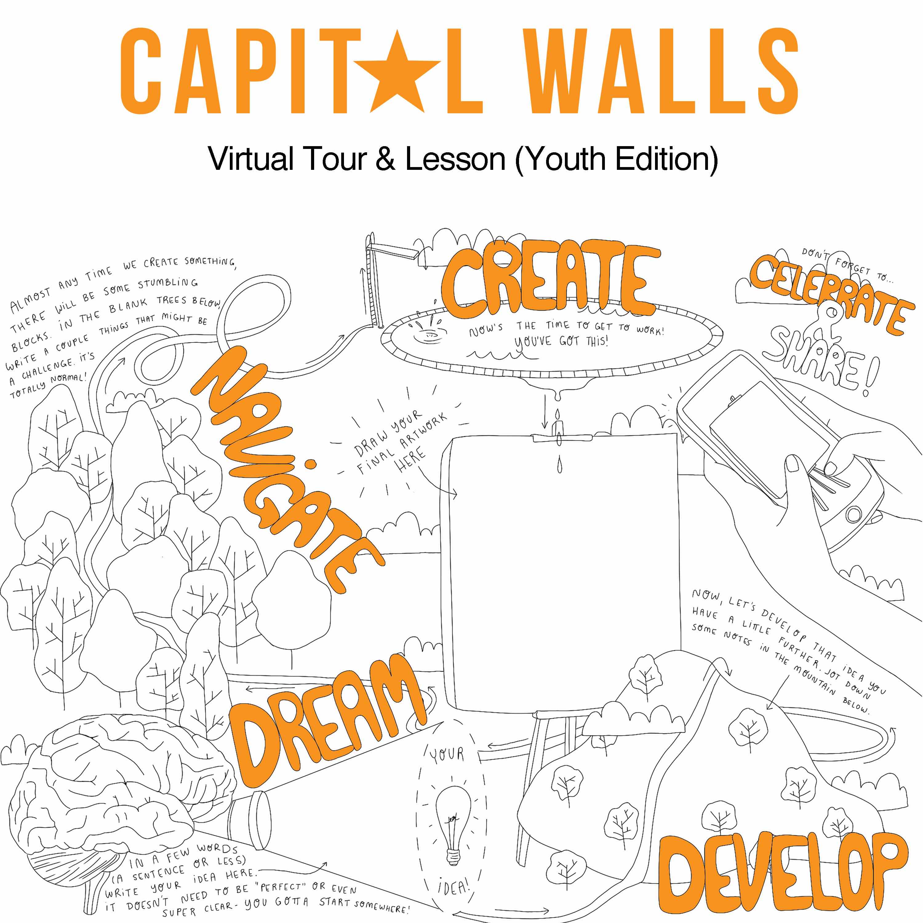 Cara Hanley Coloring Page Youth Tour
