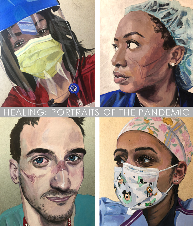 healing portraits of the pandemic
