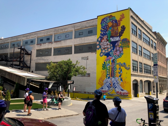 capital walls mural bike tour 2022