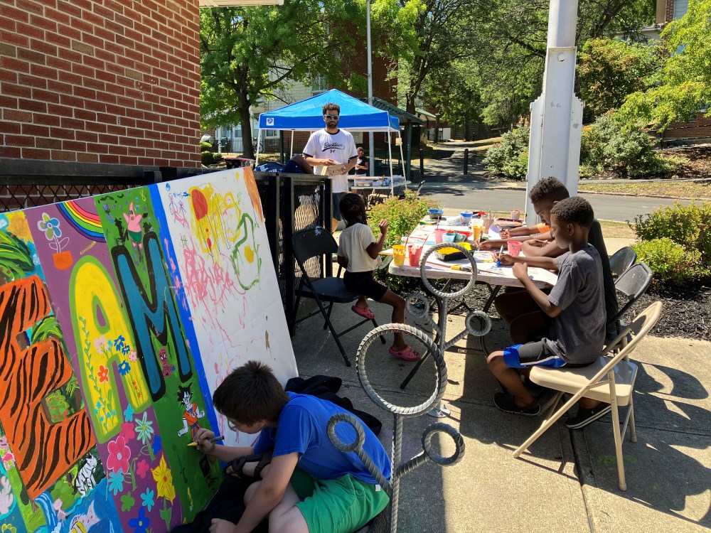 DREAM BIG workshop as a part of Summer Meals with United Way GCR