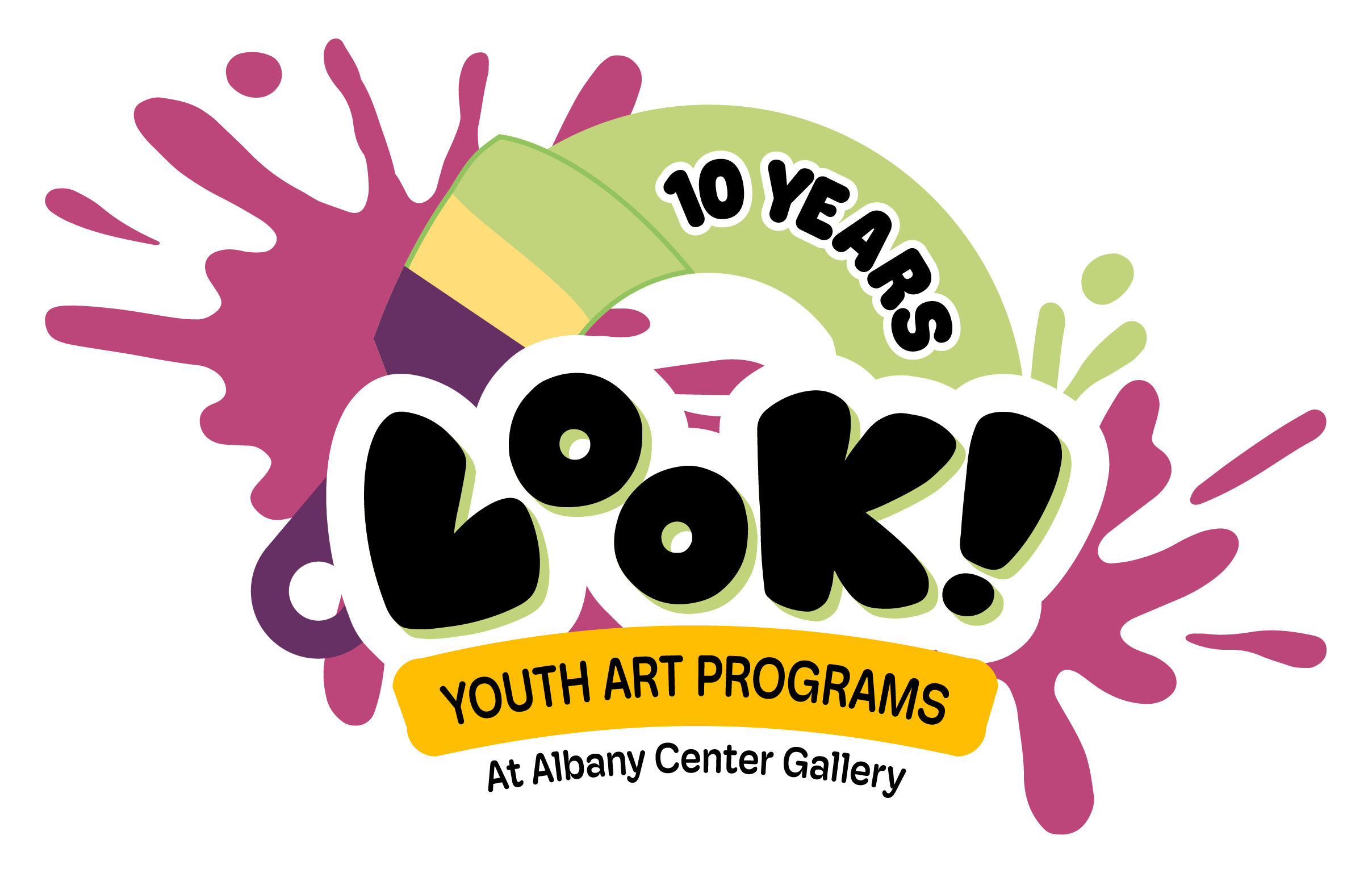 LOOK! 10 year logo