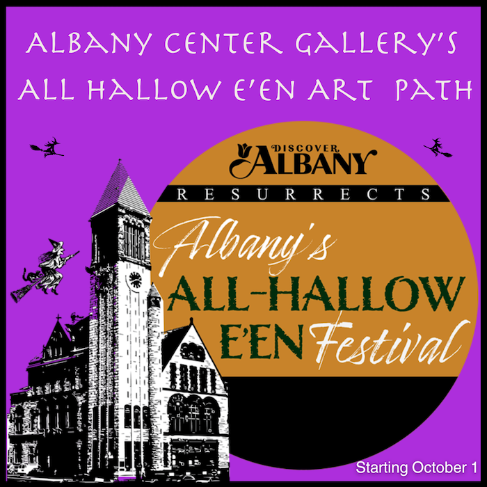 all hallow een art path